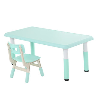 幼儿园儿童桌椅套装塑料桌子椅子宝宝学习桌儿童玩具桌书桌可升降