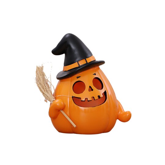 Halloween Glowing Pumpkin Lantern Window Supplies Ghost Festival