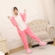 Flannel phim hoạt hình một bộ đồ ngủ phụ nữ mùa thu và mùa đông dễ thương cặp đôi khủng long mèo động vật người lớn làm dày nhà đồ bộ pijama