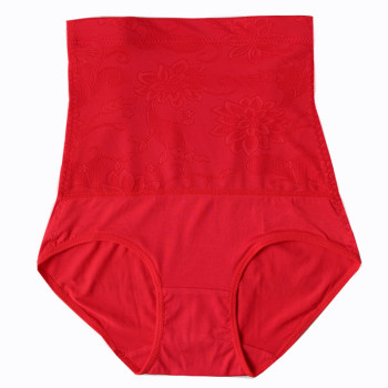 Modal cotton postpartum red-waisted tummy-tightening pants for women, ກະ​ເພາະ​ກະ​ເພາະ​ທີ່​ກະ​ທັດ​ຮັດ​, ໂສ້ງ​ກະ​ຕຸ້ນ​ທ້ອງ​, ກະ​ຕຸ້ນ​ຮ່າງ​ກາຍ​ແລະ​ຊຸດ​ຊັ້ນ​ໃນ​ປີ zodiac