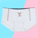 Meilandu cô gái mới đồ lót nữ sinh trung học nữ áo khoác cotton eo quần tam giác hè 97323 quần lót victoria thun lạnh