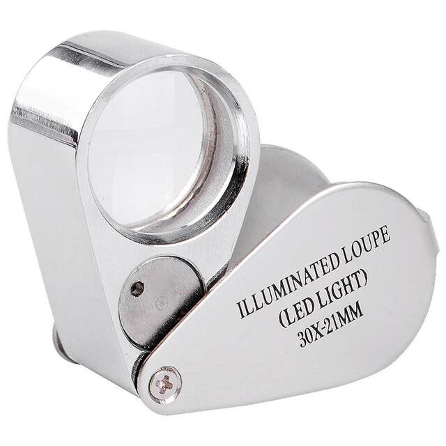 Jewelry magnifying glass, special for jewelry appraisal