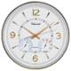 Uranus silent wall clock modern simple clock temperature and humidity meter living room creative quartz clock