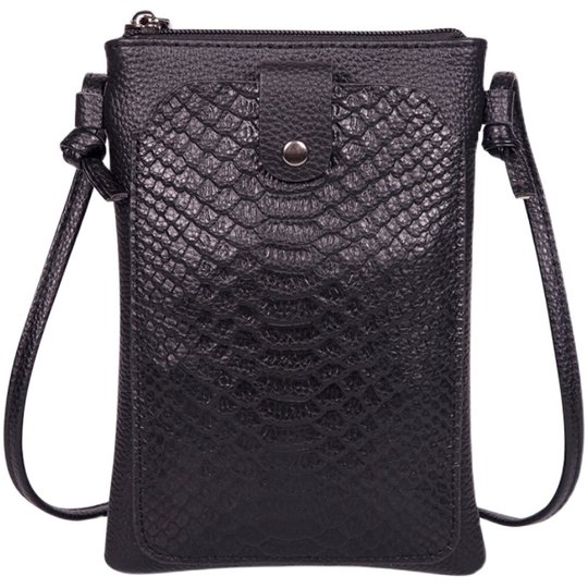 姿狄真皮手机包斜挎小包包2025上新时尚百搭单肩包迷你软皮零钱包