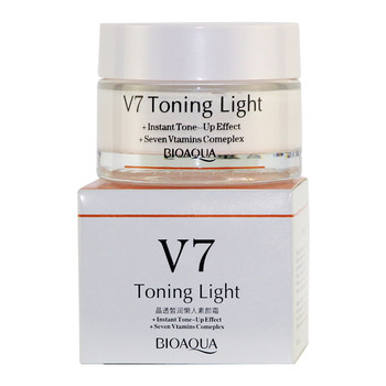 Boquanya V7 Crystal Clear Lazy No-Makeup Cream 50g Hydrating Student Natural No-Makeup Look Concealer Primer Face Cream