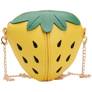 ຖົງເດັກນ້ອຍງາມກາຕູນ Strawberry Baby Crossbody Bag Girls Bag Fashion Princess Fashionable Little Girl Bag