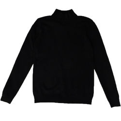 ພາກຮຽນ spring ແລະດູໃບໄມ້ລົ່ນເຄິ່ງ Turtleneck Sweater ຜູ້ຊາຍແບບເກົາຫຼີຂອງສ່ວນບຸກຄົນ Knitted Sweater Solid ສີສີດໍາ Sweater Sweater ຄົນອັບເດດ: ຄົນອັບເດດ: ຂອງຜູ້ຊາຍ