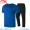 Li Ning Summer Thể thao nam Suit 19 tuổi Cổ áo mới Nhanh chóng Áo thun khô Quần dây kéo mỏng Quần áo thể thao - Thể thao sau áo chạy bộ 