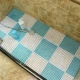 Bath mat thảm vệ sinh mat riser bếp gia dụng phòng tắm vòi sen tắm mat openwork khâu - Thảm sàn