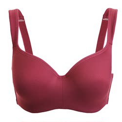 Seamless plus size underwear for women push up fat mm thin anti-sagging push-up big breast bra with full cup to close side breasts in summer