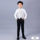 Lingque boy áo dài tay phù hợp với vest đỏ đen quần áo tây nhỏ chủ nhà mùa thu biểu diễn hoa cô gái
