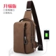 Shepherd của ngực túi người đàn ông của túi vải vai túi Messenger túi xu hướng thời trang ba lô nhỏ thể thao giải trí túi túi  chính hãng