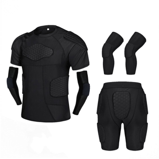 Honeycomb anti-collision clothing and pants for adults, elbow pads, sports antiperspirant