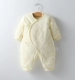 Quần áo trẻ em 0-3 tháng cotton mùa đông chần bông ấm áp jumpsuit mùa thu và mùa đông sơ sinh mùa đông sơ sinh