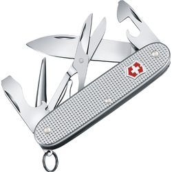 Victorinox Swiss Army Knife ຂອງແທ້ Pioneer X93mm Portable Multifunctional Folding Utility Knife Swiss Sergeant Knife