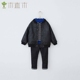 Quần áo trẻ em mùa đông new boy áo khoác bóng chày trẻ em cộng với nhung dày quần áo da ấm - Áo khoác áo khoác trẻ em nữ 8 tuổi Áo khoác