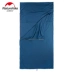 Naturehike du lịch cotton vệ sinh lót túi ngủ lót ngoài trời ánh sáng mini điều hòa không khí thoải mái được - Túi ngủ túi ngủ cho be Túi ngủ