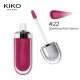 KIKO Mirror 3D Lip Glaze Lip Gloss Moisture Lasting Color Bean Paste Plum Color Lựu chính hãng 16/14/21 - Son bóng / Liquid Rouge