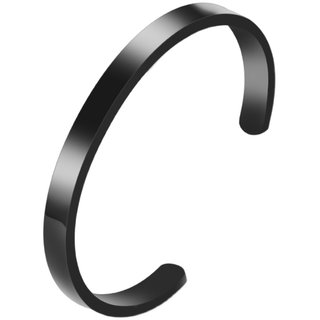 Bracelet titanium steel opening adjustable plain ring simple and fashionable