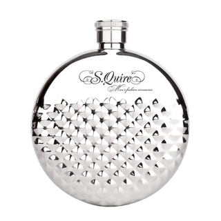 squire saint joey 304 hip flask 5 oz small white