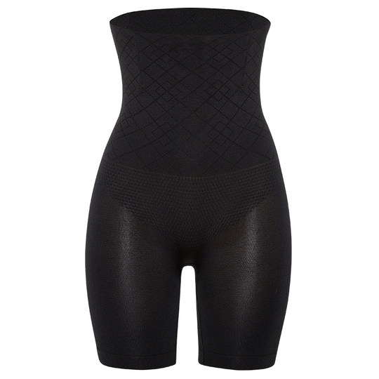 Qi Ning double-layer belly-tightening and lifting buttocks 5-point pants legs to prevent leakage