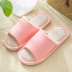 Phà cotton vải lanh dép nhà mùa thu và mùa đông không trơn trượt dép bông nhà nữ Đôi trong nhà dép đi trong nhà nam dép đi nhà tắm hàn quốc Trang chủ