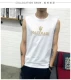Học sinh nam áo thun không tay chơi bóng rổ cotton vai áo thể thao rộng rãi mồ hôi vest rộng kích thước mỏng vest áo ba lỗ tập gym