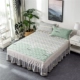 Bông khăn trải giường dày trượt mảnh giường bảo vệ 1.2m1.5 m Simmons 1.8m giường váy bedspread - Váy Petti