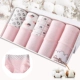 Quần lót nữ liền thân cotton nữ cao eo bụng cotton 裆 Quần lót nữ kích thước lớn thoáng khí thấm mồ hôi - Tam giác