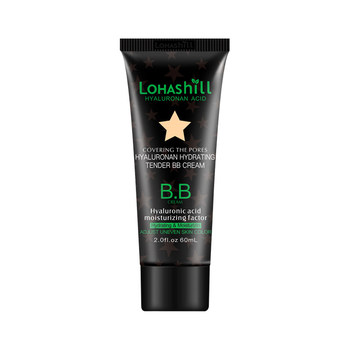 Lohashill Korean Hyaluronic Acid Moisturizing and Rejuvenating BB Cream Concealer, Moisturizing and Delicate 956#