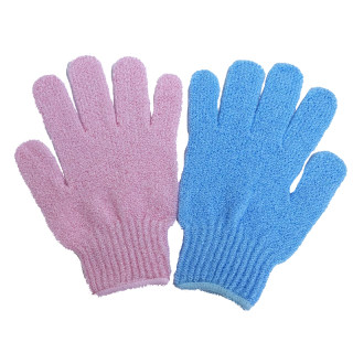 台湾原装进口五指沐浴手套去角质洗澡搓灰搓泥去污洗澡巾耐用手套