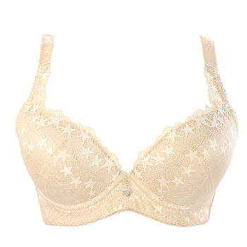 Dai Zhidi counter ຈອກ mold ຂະຫນາດກາງຂອງແທ້ສີ່ປຸ່ມ lace underwear push-up bra ປັບໄດ້ C9153