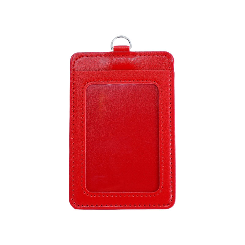 Work permit card holder, transparent pickup card holder, attendance card holder, railway work permit card holder, soft leather access card holder