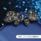 Người lớn retro đơn giản nhỏ đầu clip rhinestone mùa xuân clip kẹp tóc nữ tiara phụ kiện tóc Hàn Quốc kẹp tóc ngang clip nhỏ phụ kiện tóc gần đây