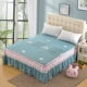 Bộ đồ giường bằng vải cotton một mảnh trải giường bằng vải trải giường 1,8 m 1,5m Bộ đồ giường bằng vải lanh chống trượt