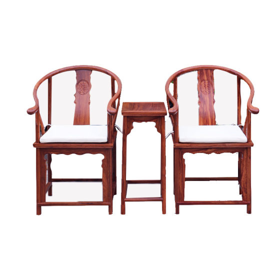 Mahogany hedgehog rosewood palace chair solid wood new Chinese antique handrail chair sofa chair office chair high -end furniture