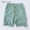 Quần short nam mùa hè lanh năm quần dài kích thước lớn quần lỏng thun thun eo quần bãi biển quần short giản dị - Quần short