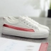 Mùa hè 2018 mới sinh viên Hàn Quốc giày trắng nữ giày vải da Harajuku ulzzang giày hoang dã giày sneaker Plimsolls