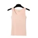 STW liền mạch không tay modal lỏng áo vest nữ chạm đáy mặc ngắn sling nhẹ vest ấm