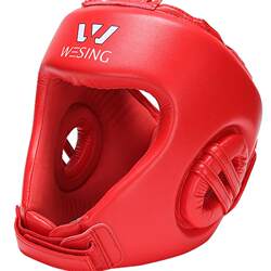 Jiurishan Sanda Helmet for Adults, Professional Competition Training, Boxing, Fighting Head Protection, Combat Face and Head Protection