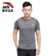 Áo thun nam tay ngắn Anta 2019 xuân hè mới trang web chính thức tập thể dục quần áo tập luyện chạy bộ áo thể thao nửa tay - Áo phông thể thao