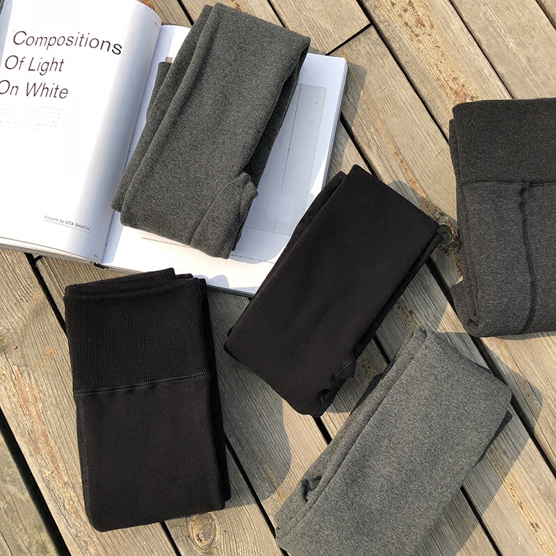 Ekool踩脚连袜打底裤百搭加绒加厚保暖裤弹力显瘦女紧身裤压力袜