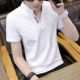 Mùa hè 2019 mới áo thun ngắn tay nam quần áo dài tay cổ áo phiên bản Hàn Quốc áo sơ mi nam tay lửng áo polo nam hàng hiệu