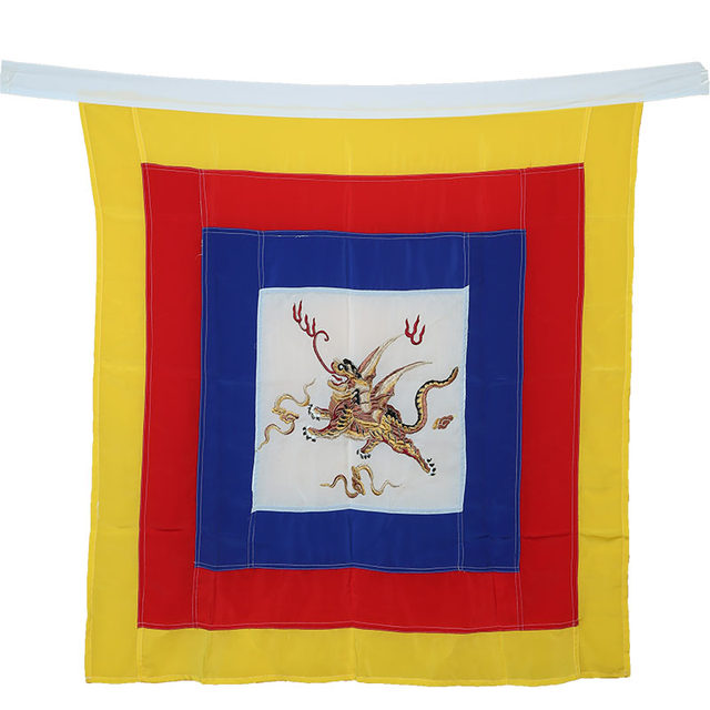 Opera Peking Opera Flying Tiger Embroidery Style Ancient Soldier Flag