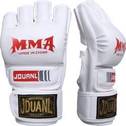 Jiuduanlong boxing gloves half-finger adult Sanda boxing gloves split-finger fighting MMA sandbag professional training gloves