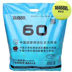 Teloon Tianlong Tennis Training Ball 603rising801 Beginner Professional Competition High Resilience Bag Wear-Resistant