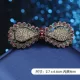 Người lớn retro đơn giản nhỏ đầu clip rhinestone mùa xuân clip kẹp tóc nữ tiara phụ kiện tóc Hàn Quốc kẹp tóc ngang clip nhỏ