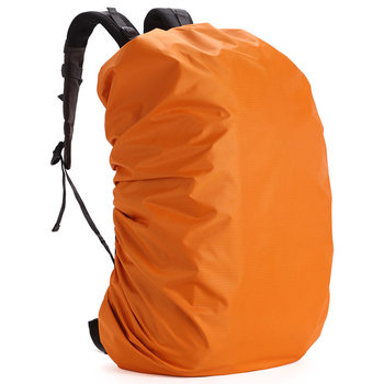 ຜ້າ Oxford thickened rain cover outdoor backpack waterproof cover cycling bag trolley bag cover strap dustproof