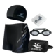 Đồ bơi nam Boxer Đồ bơi nam cộng với Fat Beach Bộ đồ bơi Goggles Quần biển - Nam bơi đầm quần bơi nam boxer