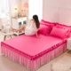 Phiên bản Hàn Quốc của công chúa áo ngủ ren ren đơn mảnh xù lông trải giường chống trượt Simmons nệm bọc 1.8 váy giường đẹp	
